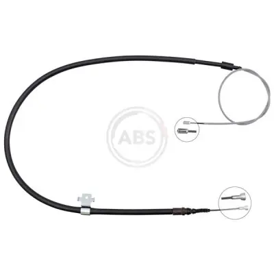 Garantía De Devolución De Dinero Cable de accionamiento, freno de estacionamiento A.B.S. K10153